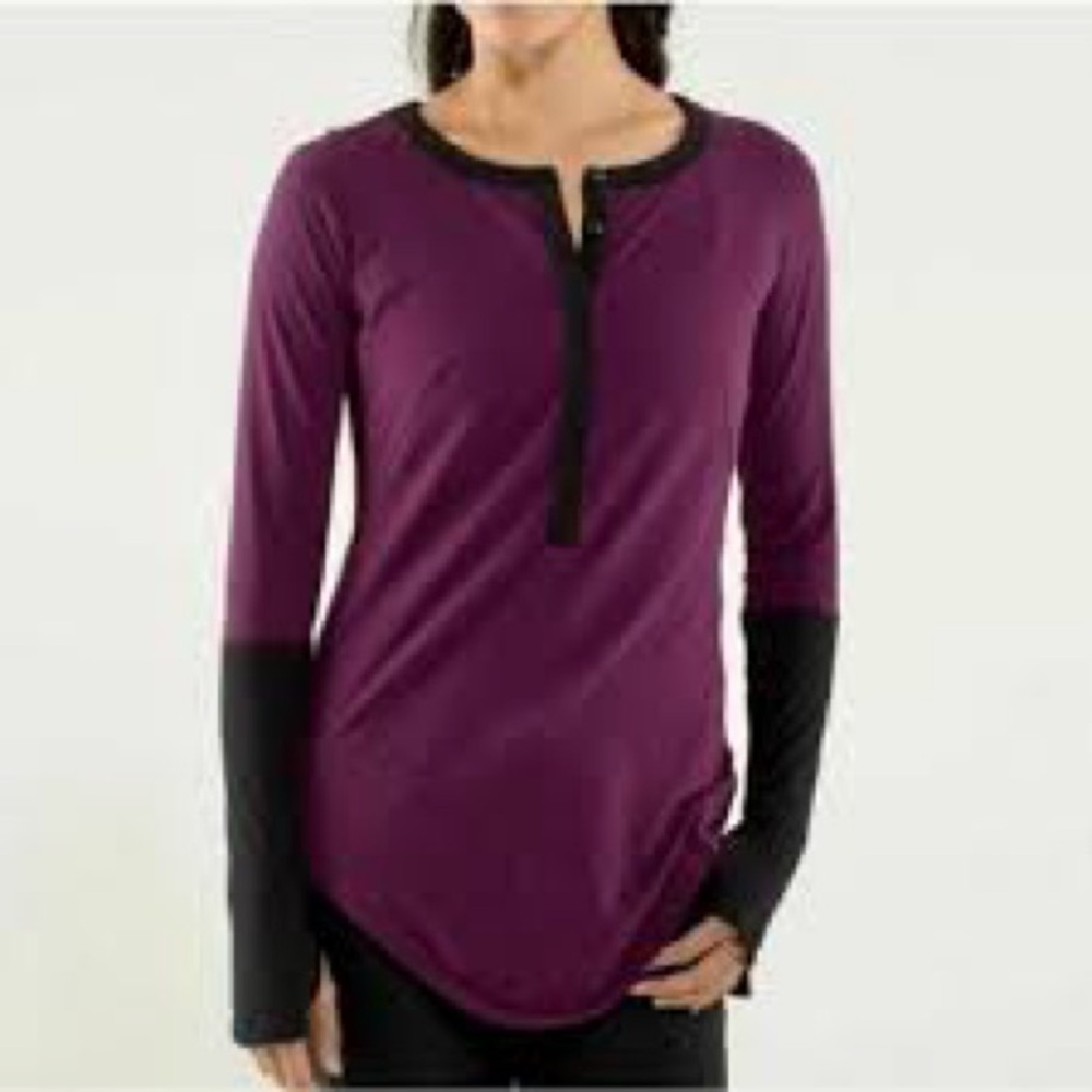 Lululemon Urbanite Henley Long Sleeve